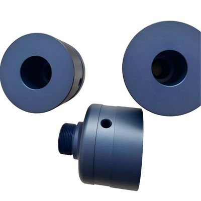 Precision CNC Turning Parts with Hard Blue Anodize and 7-35 Days Lead Time for High Tolerance Applications