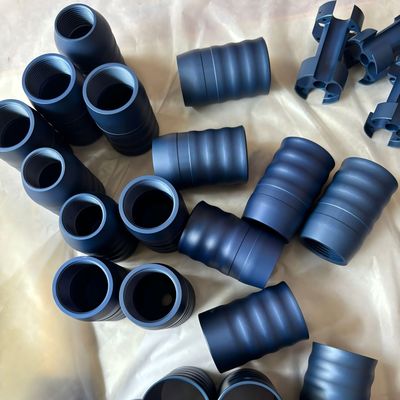 Precision CNC Turning Milling Parts Blue Hard Anodize CNC Aluminum Turning