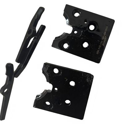 Precision CNC Machined Fixture with Steel 4140, ±0.002mm Tolerance, and 50-54HRC Hardness