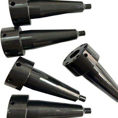 Custom Precision Steel CNC Turning Parts Blackened Surface Treatment with 100% Inspection and +/-0.001~0.005mm Tolerance