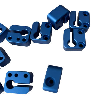 Blue Oxidation CNC Milling Parts with 100% Inspection and 7-35 Working Days Lead Time