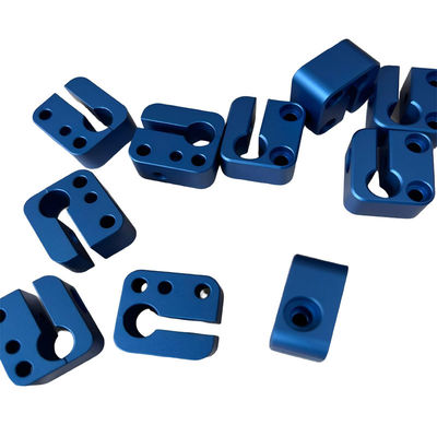 Blue Oxidation CNC Milling Parts with 100% Inspection and 7-35 Working Days Lead Time
