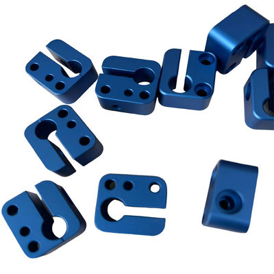 Blue Oxidation CNC Milling Parts with 100% Inspection and 7-35 Working Days Lead Time