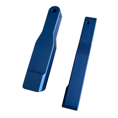 High Precision CNC Spare Parts with Blue Oxidation Surface Treatment and CNC Machining