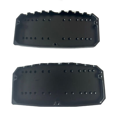 Customized Medical Grade Aluminum CNC Machining Parts with Black Oxidation Surface Treatment for Automotive and Industrial Applications