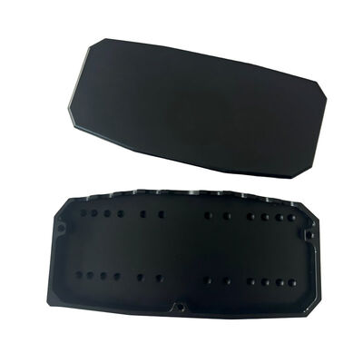 Customized Medical Grade Aluminum CNC Machining Parts with Black Oxidation Surface Treatment for Automotive and Industrial Applications