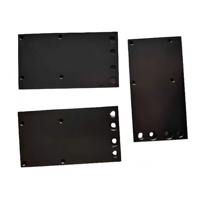 ISO9001 Certified Steel CNC Milling Parts with Blackened Surface Treatment and Factory Price