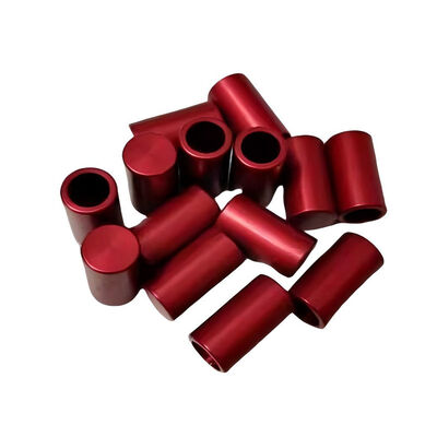 Custom Red Oxidation CNC Turning Parts with ISO9001 Certification and Customized Sizes for Precision Machined Components