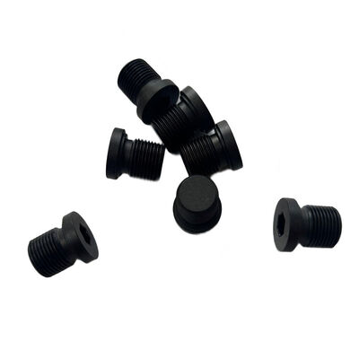 Precision CNC Turning Parts with Black Oxidation and +/-0.002~0.005mm Tolerance ISO9001 Certified