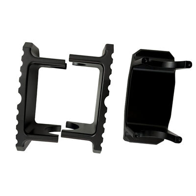 Customized CNC Machined Plastic Parts with ABS Material and ±0.002~0.005mm Tolerance ISO9001:2015 Certified CNC Spare Parts