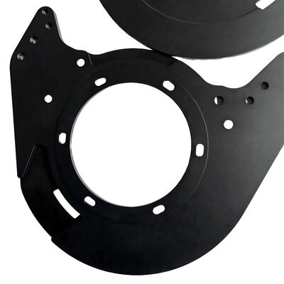 Customized Size Precision CNC Spare Parts with ±0.002~0.005mm Tolerance and Durable Steel Material