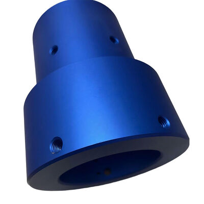Precision CNC Turning Parts with ±0.002~0.005mm Tolerance and Blue Oxidation Surface Finish for Hydraulic Systems
