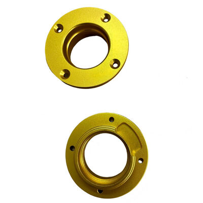 Gold Oxidation Surface Finish CNC Turning Parts with High Tolerance and ISO9001 Certification