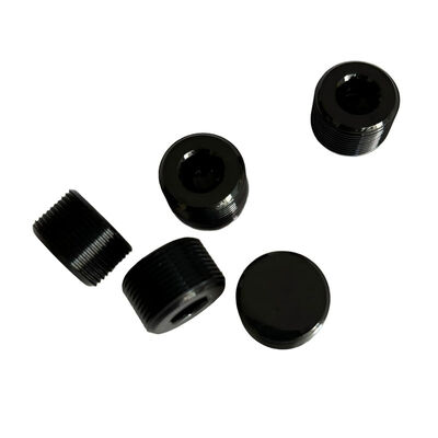 High Precision CNC Turning Parts with High Tolerance and Black Oxidation Surface Finish - ISO9001 Certified CNC Lathed Metal Parts