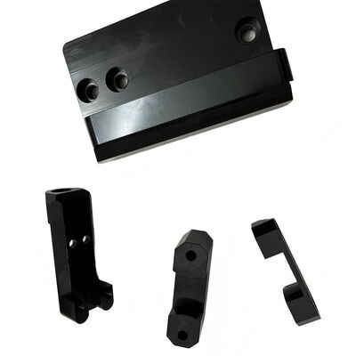 Precision CNC Spare Parts with Black Oxidation Surface Finish and Custom Drone Frame CNC Part