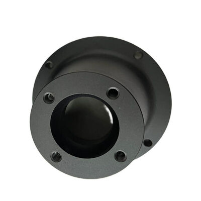 Precision CNC Turning Parts in Aluminum with High Tolerance and Black Oxidation Surface Finish