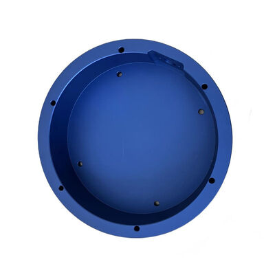 Precision CNC Turned Roller with ±0.002~0.005mm Tolerance and Blue Oxidation Surface Finish for Conveyor Systems - ISO9001 Certified