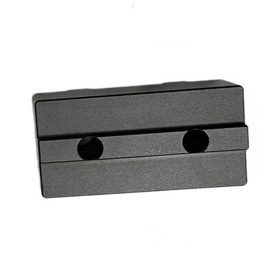 Precision Ground CNC Milled Base Plate with ±0.002~0.005mm Tolerance and Black Oxidation Finish ISO9001 Certified