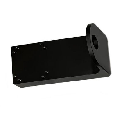 Precision CNC Milling Parts Aluminum 6061 Enclosure with Black Oxidation Finish for Automotive ECU Housing ±0.002~0.005mm Tolerance