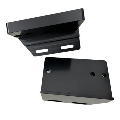 ISO9001 Certified CNC Machined Connector with Black Oxidation Surface Finish and ±0.002~0.005mm Tolerance