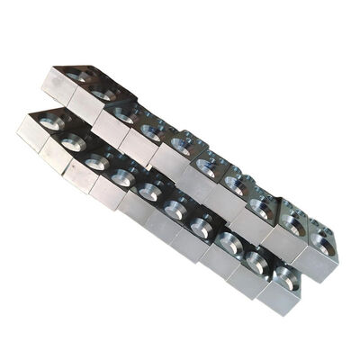 Precision CNC Machining Parts with ±0.002~0.005mm Tolerance and ISO9001 Certification in Steel