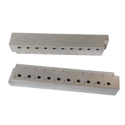 Aluminum CNC Milled Housing with Engraved Text and ±0.002~0.005mm Precision