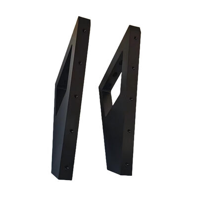Black Oxidation Surface Finish CNC Spare Parts with ±0.002~0.005mm Tolerance and ISO9001:2015 Certification