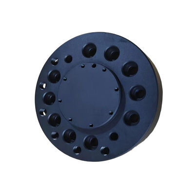 Aluminum CNC Turning Shaft with Black Oxidation Surface Finish - High Wear Resistance and ±0.002~0.005mm Tolerance