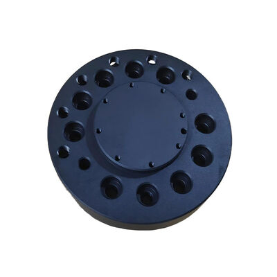 Aluminum CNC Turning Shaft with Black Oxidation Surface Finish - High Wear Resistance and ±0.002~0.005mm Tolerance