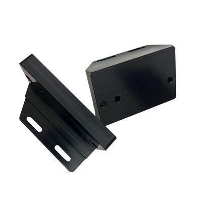 Precision CNC Machined Bracket Support with ±0.002~0.005mm Tolerance and Black Oxidation Surface Finish ISO9001 Certified