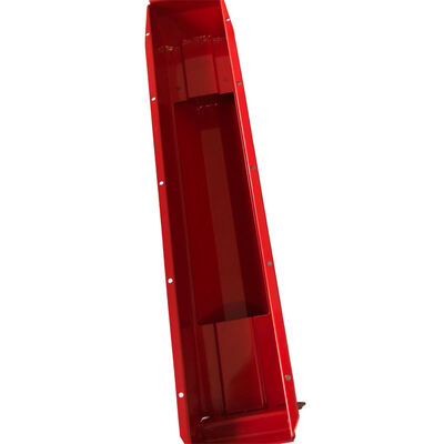 Factory Price CNC Milled Heat Sink with Optimized Fins and Red Oxidation for ±0.002~0.005mm Precision