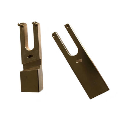 5-Axis CNC Milled Brass Components with ±0.002~0.005mm Tolerance Precision Milled Parts