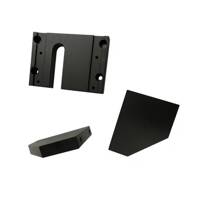 Black Oxidation Surface Finish CNC Spare Parts with ±0.002~0.005mm Tolerance and ISO9001:2015 Certification