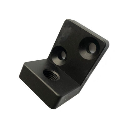 Precision CNC Machining Parts for Automotive Sensor Mount with ±0.002~0.005mm Tolerance and Black Oxidation Surface Finish ISO9001 Certified