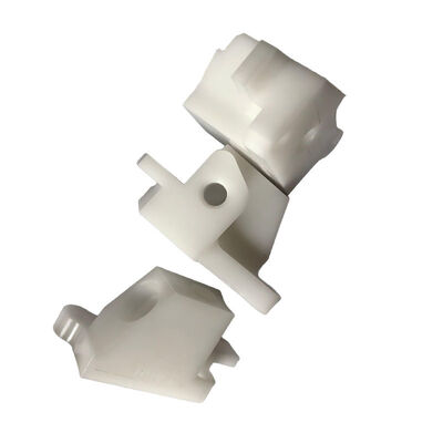 ISO9001 Certified White Acetal CNC Machined Parts with ±0.002~0.005mm Tolerance for Electronics Box