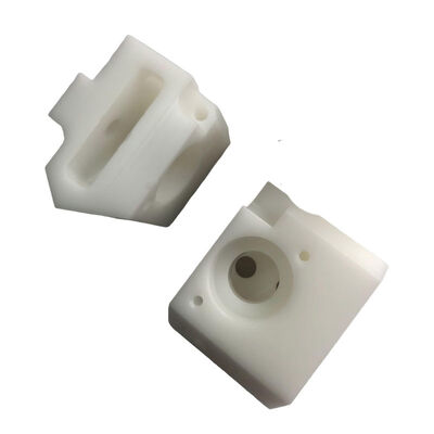 ISO9001 Certified White Acetal CNC Machining Parts with ±0.002~0.005mm Tolerance for Precision Applications